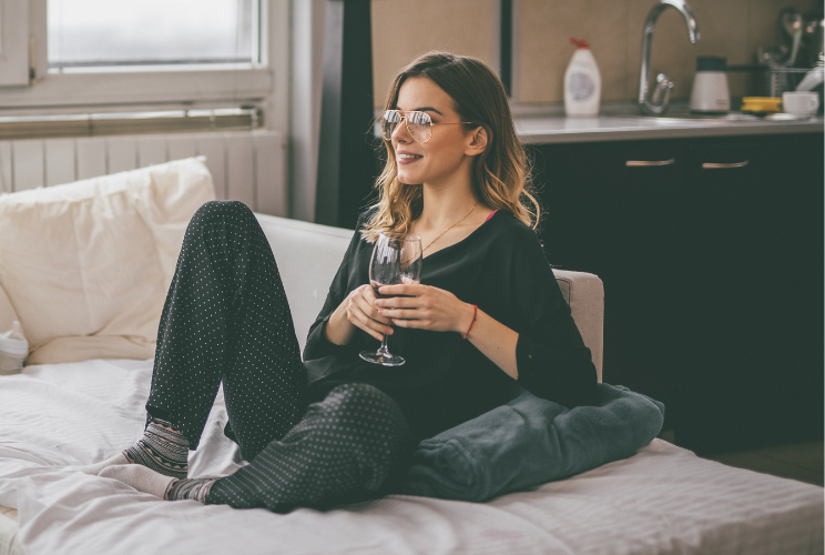 Mondd csak, te iszol?